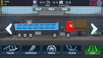 Trucker Real Wheels Captura de pantalla de la aplicación #1