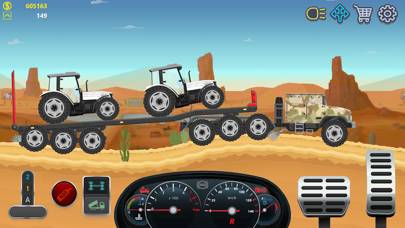 Trucker Real Wheels Captura de pantalla de la aplicación #2