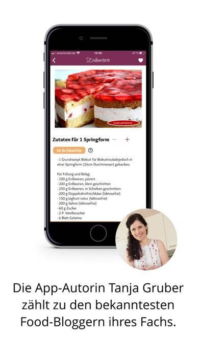 Tanjas glutenfreie Rezepte App-Screenshot #5