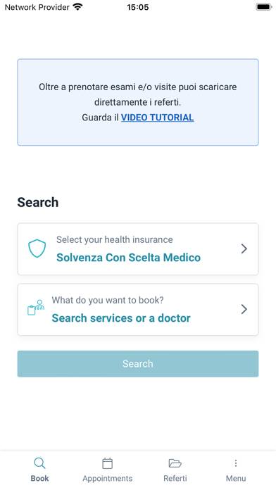 Maugeri Schermata dell'app