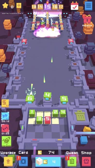 Cube Master-Merge defense App screenshot #1