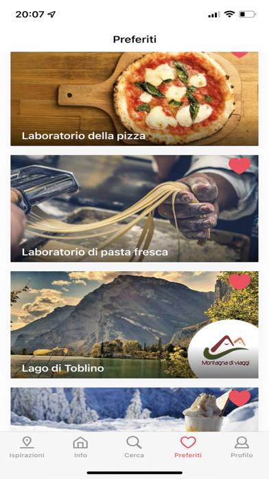 Travit Schermata dell'app