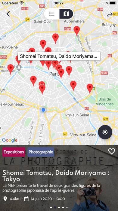 Parissi Capture d'écran de l'application