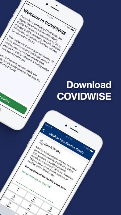 Covidwise App screenshot #3