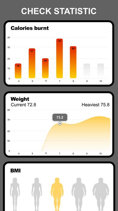 30 day Fitness Coach at home App screenshot #4