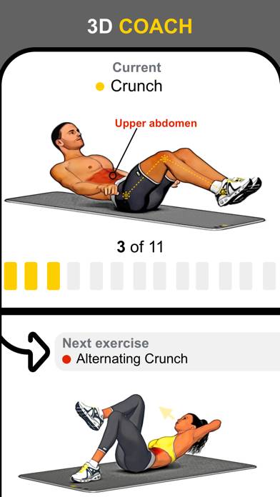 30 day Fitness Coach at home App screenshot #5