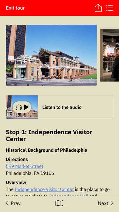 Walking Tour of Philadelphia App screenshot #3