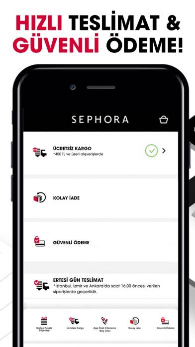Sephora Uygulama ekran görüntüsü #5