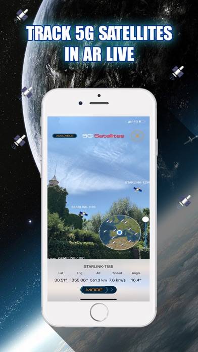 5G Satellites in AR Live App screenshot #1