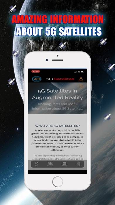 5G Satellites in AR Live App screenshot #2