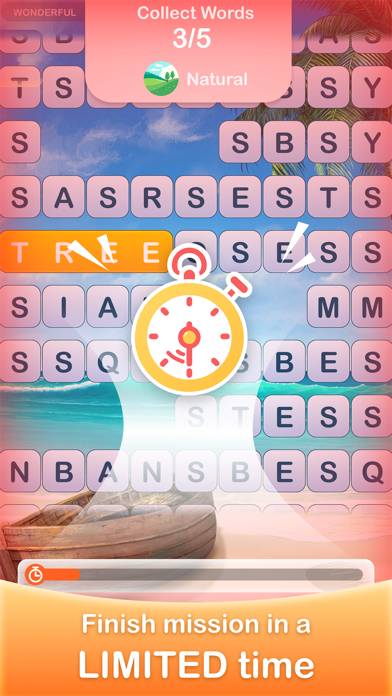 Scrolling Words Pro game screenshot