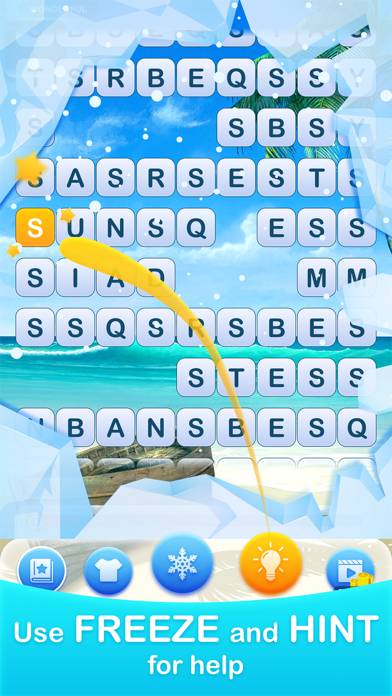 Scrolling Words Pro game screenshot