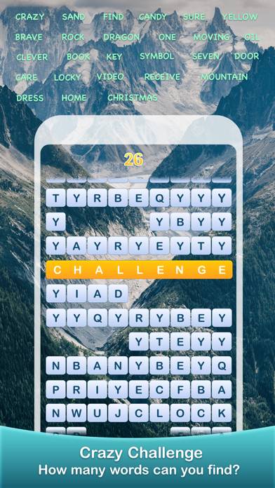 Scrolling Words Pro game screenshot