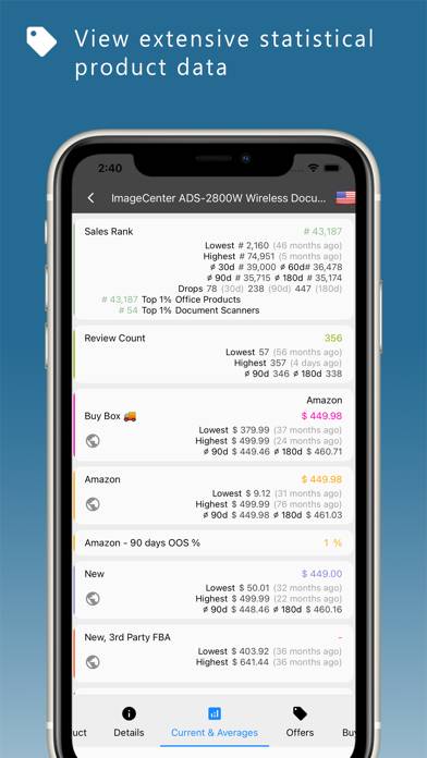 Keepa · Price Tracker App-Screenshot #4