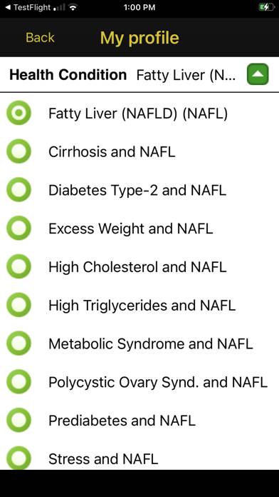 Fatty Liver (NAFL) App-Screenshot #2