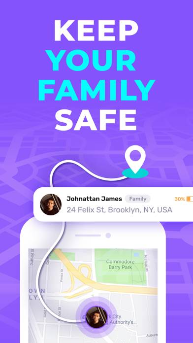Famsy: Family Location Tracker App screenshot #1