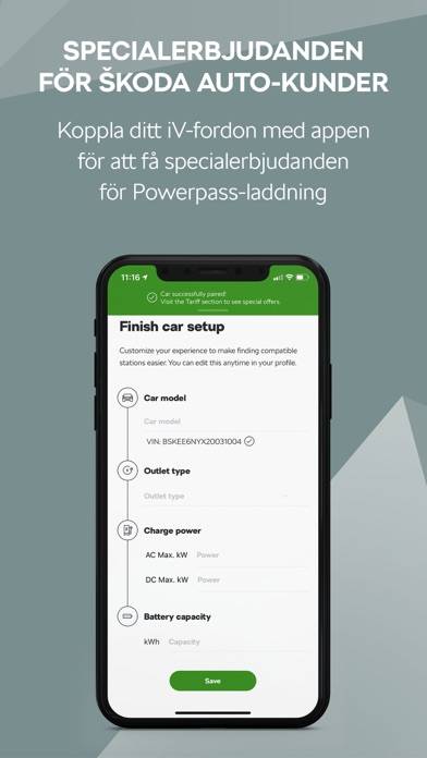 Powerpass App skärmdump #3