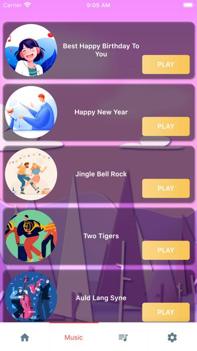 Piano Tiles: Tiles Hop 2020 Uygulama ekran görüntüsü #4