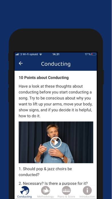 Conductor's Toolbox Schermata dell'app #3