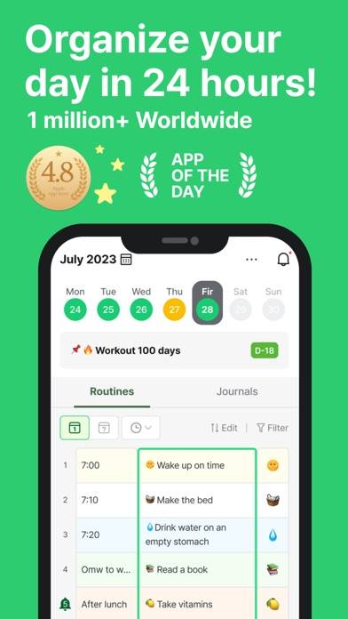 MyRoutine: To do&Habit tracker App screenshot #1