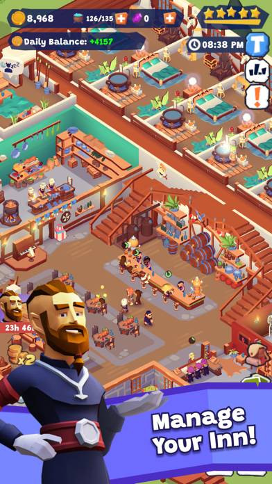 Idle Inn Empire－Tycoon Game Schermata dell'app #1