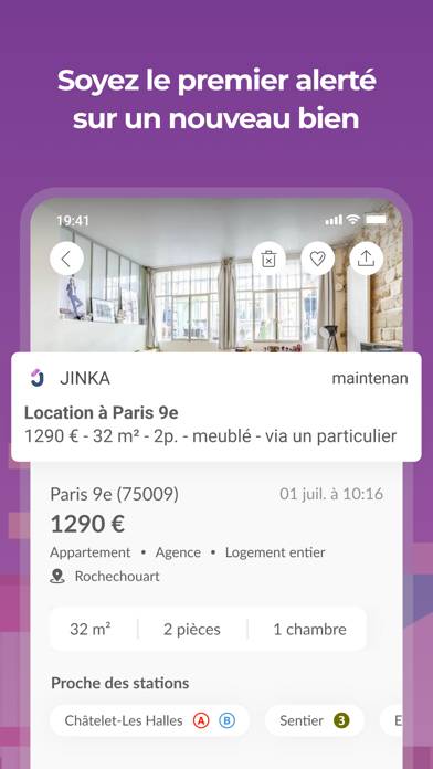 Jinka Capture d'écran de l'application