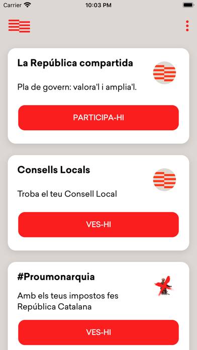 Consell República Catalana App screenshot #3