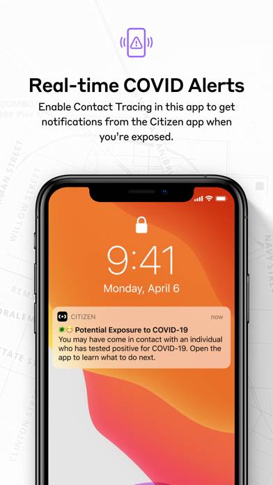 Citizen SafeTrace App screenshot #2