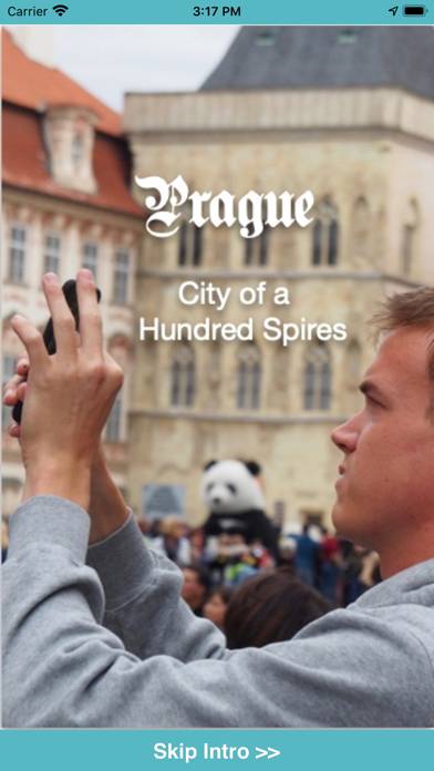 Prague -City of Hundred Spires App-Screenshot #1