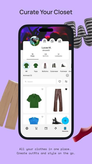 Whering:Digital Closet Stylist Schermata dell'app #2