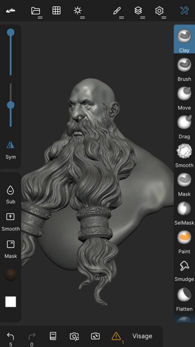 Nomad Sculpt Captura de pantalla de la aplicación #1