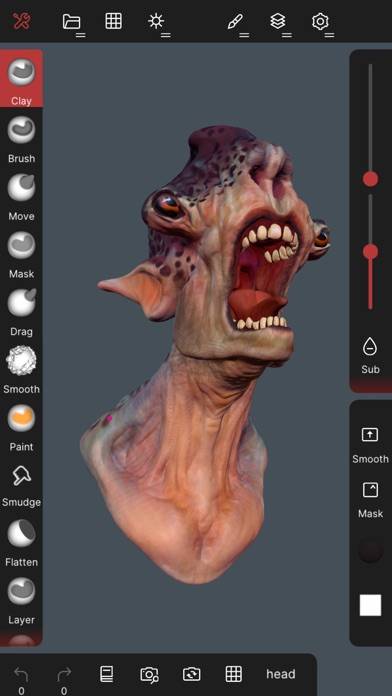 Nomad Sculpt Capture d'écran de l'application #2