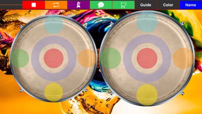 Bongos + - Drum Percussion Pad captura de pantalla