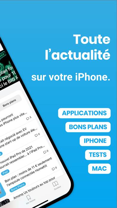 I-nfo.fr Capture d'écran de l'application