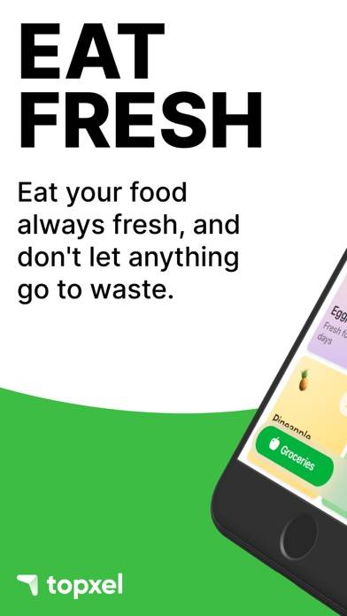 Kiff: Food expiration tracker Captura de pantalla de la aplicación #1