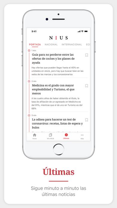 NIUS: Actualidad e información App screenshot #2