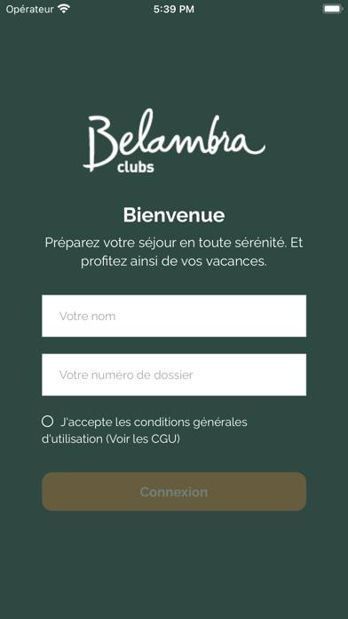 Mon Séjour Belambra capture d'écran