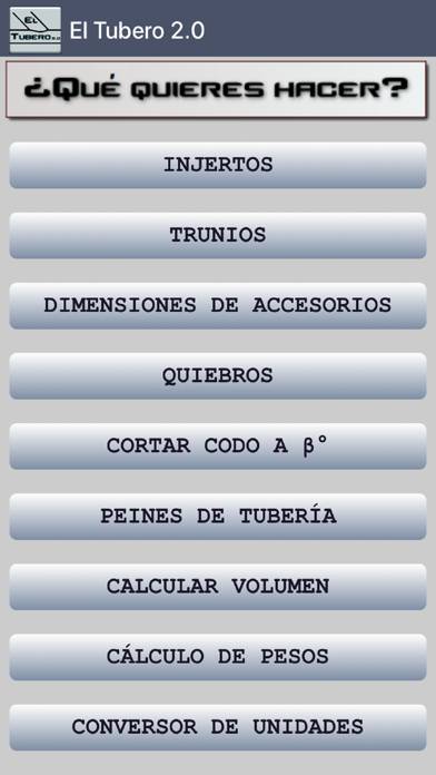 El Tubero 2.0 App screenshot #1