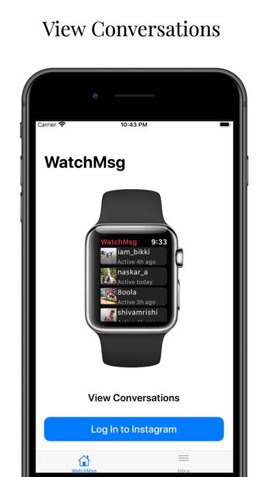 WatchMsg for Instagram Captura de pantalla de la aplicación #2