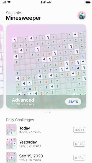 Mineswifter (Minesweeper) App screenshot #1