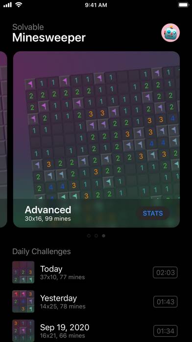 Mineswifter (Minesweeper) App screenshot #2
