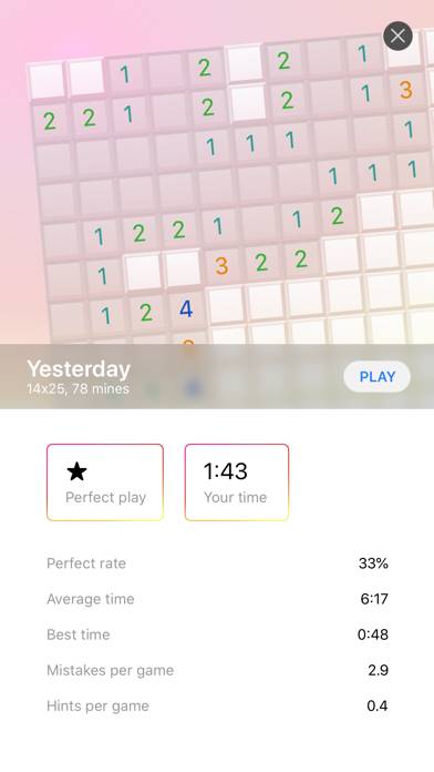 Mineswifter (Minesweeper) App screenshot #5