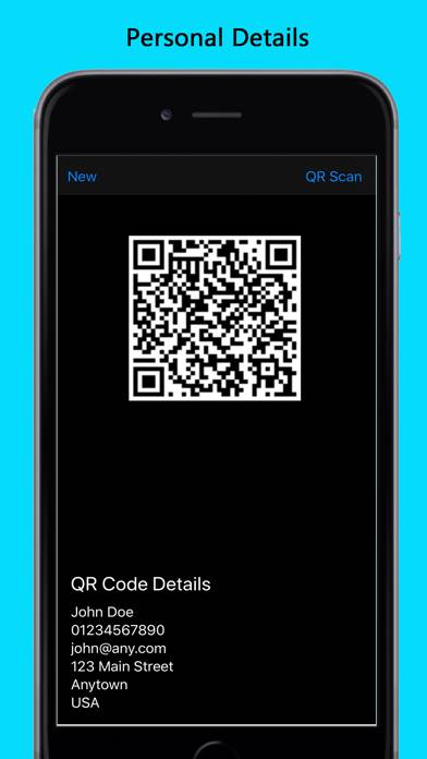 QR Code ID Schermata dell'app #1