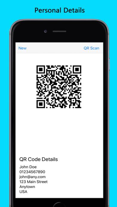 QR Code ID Captura de pantalla de la aplicación #2