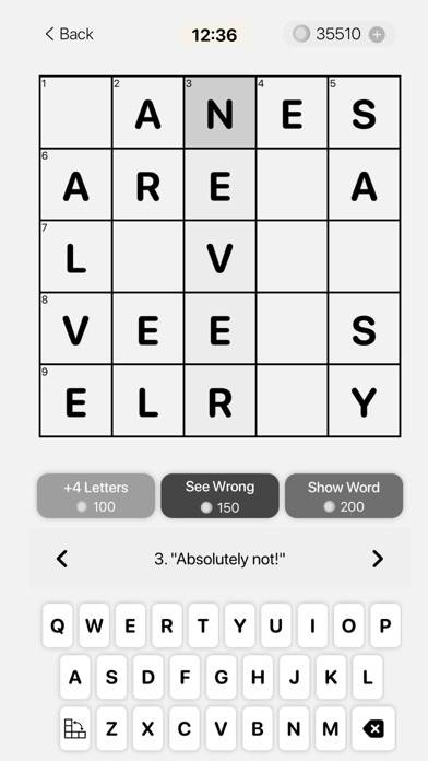 Classic Crossword Puzzles App screenshot #3