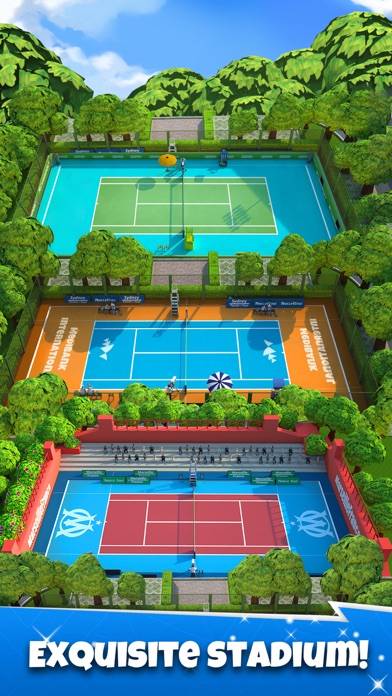 Tennis Go: World Tour 3D Schermata dell'app #1