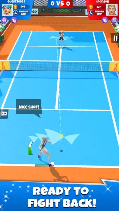 Tennis Go: World Tour 3D Captura de pantalla de la aplicación #4