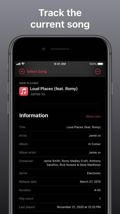 Music Info  Song Metadata App-Screenshot #4