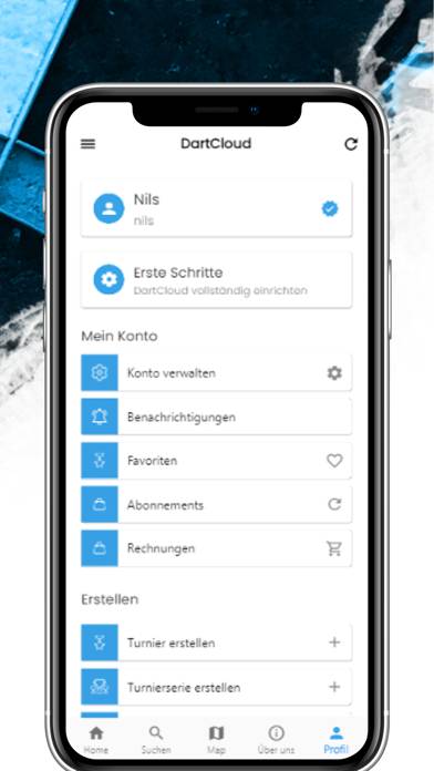 DartCloud App-Screenshot