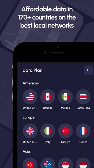 Nomad eSIM: Prepaid Data Plan screenshot